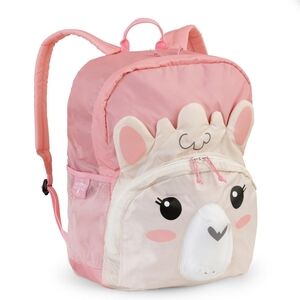 Firefly! Outdoor Gear Izzie the Llama Kid's Backpack - Pink & Cream